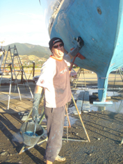 sanding