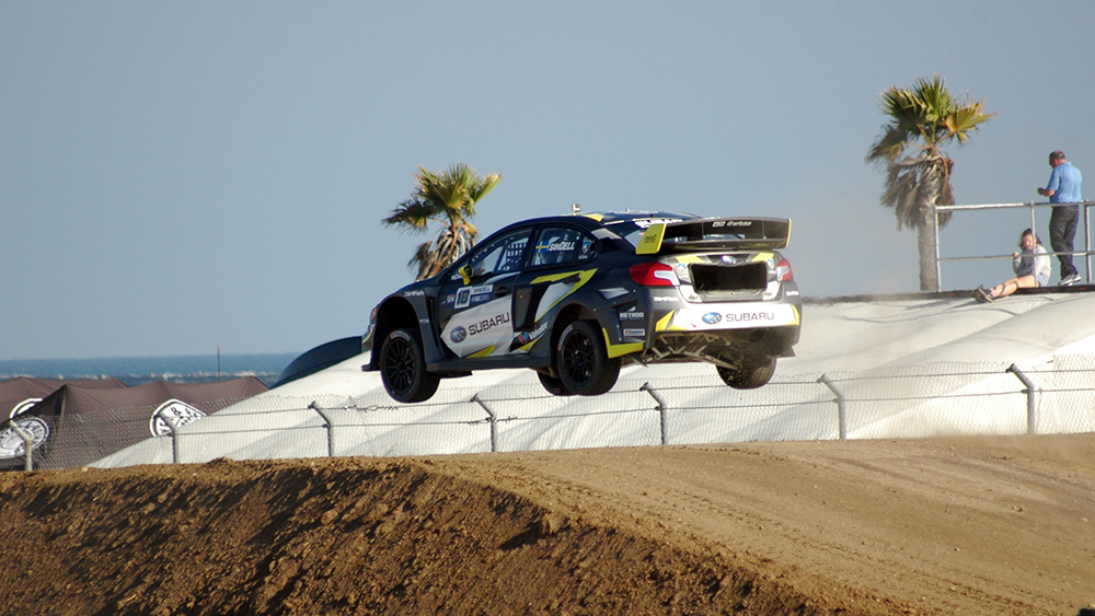 Red Bull Rallycross: it was great fun to watch the cars skidding and flying through the air