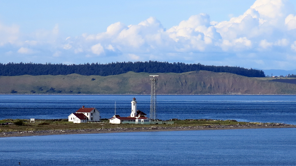 View from Fort Worden across the Puget Sound