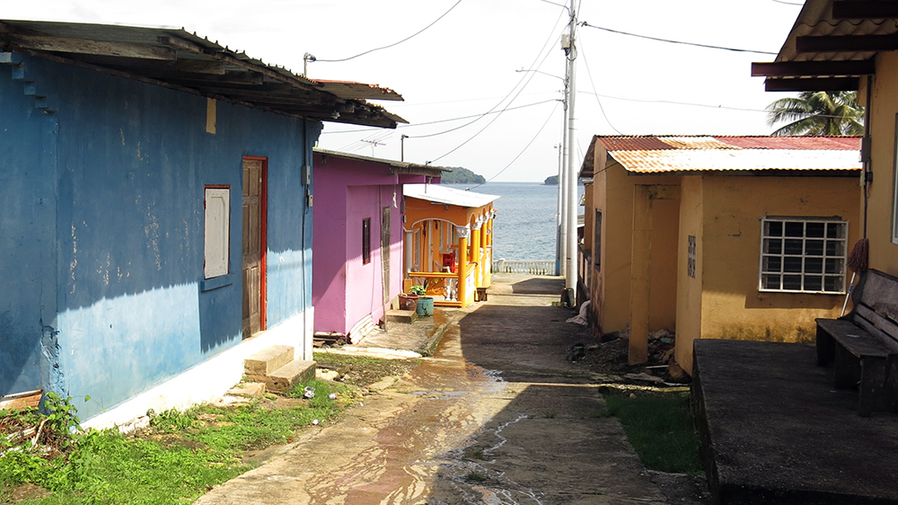 The colourful village of Pedro Gonzalez