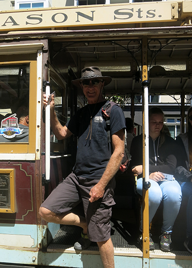 Loved riding the cable cars in San Francisco