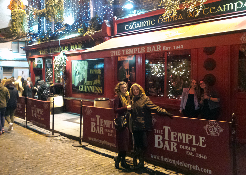An evening out with Maya in Temple Bar, Dublin - what a fab place