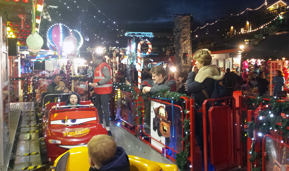 The Christmas Fair in Edinburgh with Suzie and Daermid,, Millie and Tom