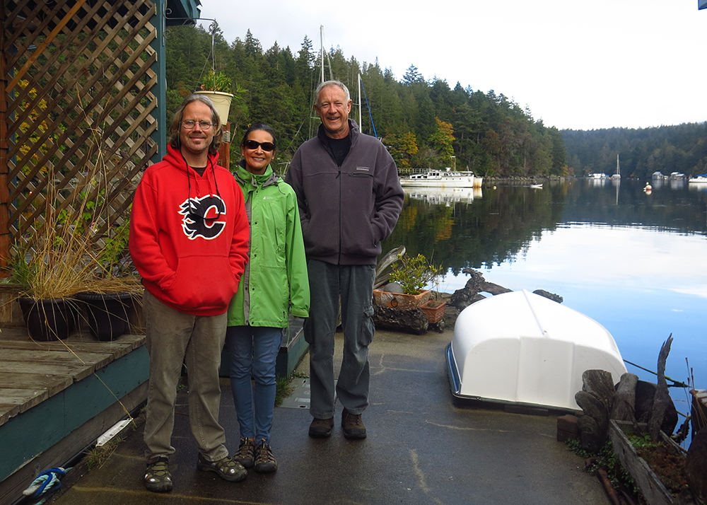 Catching up with Carolina and Steve in Maple Bay